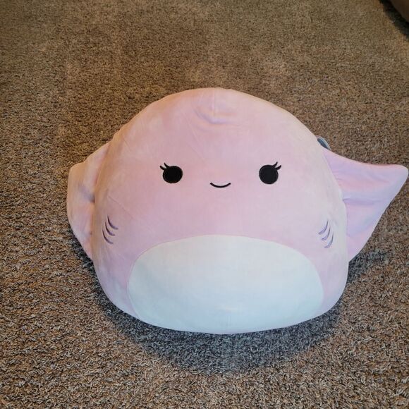 Original Squishmallows Purple Aziza The Stingray 16" Plush - Picture 1 of 12